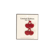 Perforated Leather Designed Clip 2-Pack