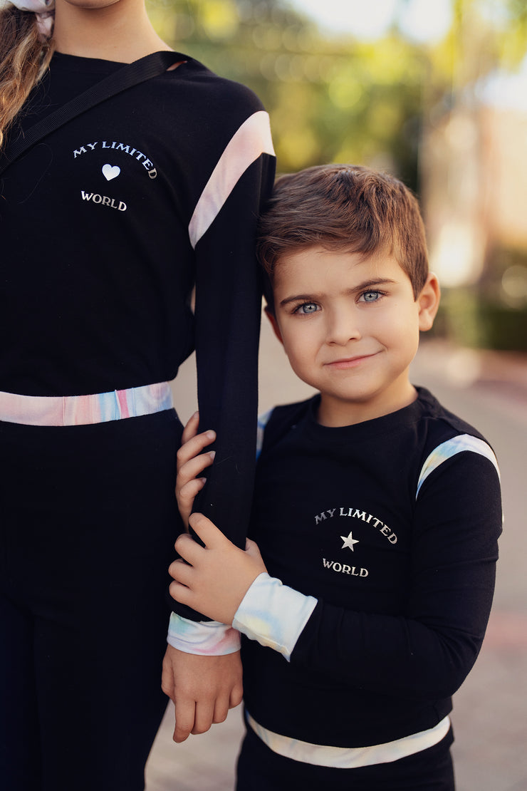 Iridescent Stripe Pajamas