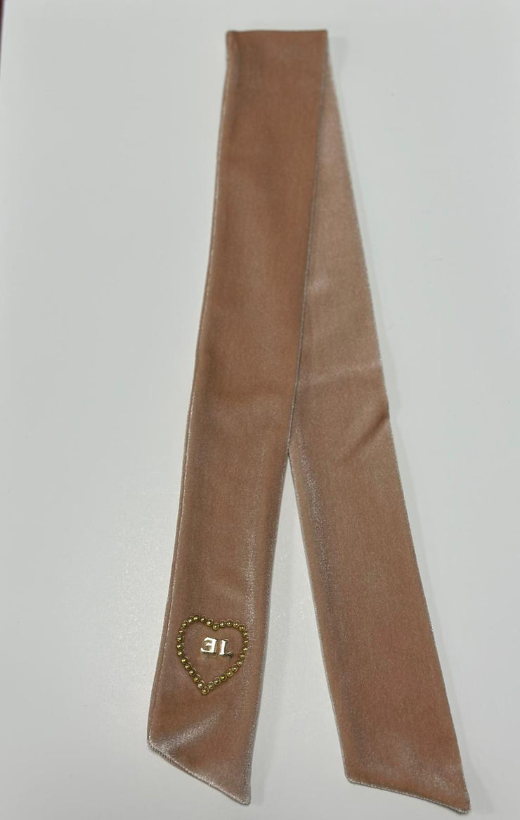 Embellished Pearl Ribbon -Rose